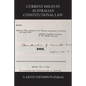 Current Issues in Australian Constitutional Law - Paperback