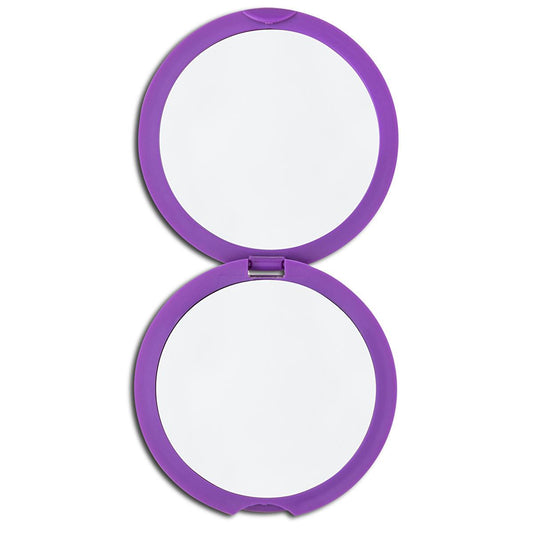 Eklips Compact Mirror and Comb Set - Portable Folding Mirror for Makeup Touch-Ups & On-the-Go Hair Styling - Travel & Pocket Size