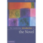 The Cambridge Introduction to the Novel - Paperback