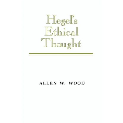 Hegel's Ethical Thought - Paperback