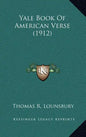 Yale Book of American Verse (1912) - Hardcover
