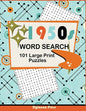 1950s Word Search Puzzle Book - Paperback