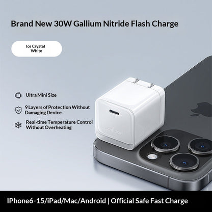 Mini 30W GaN Charger PD Fast-Charging Plug