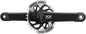 SRAM XX Eagle T-Type AXS Power Meter Wide Crankset - 170mm 12-Spd 32t Chainring Direct Mount 2-Guards PM DUB Spindle BLK