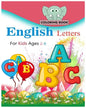 English letters coloring book for kids ages 2-9: 45 fun pages of letters, words, numbers, animals and shapes to color and learn - Paperback