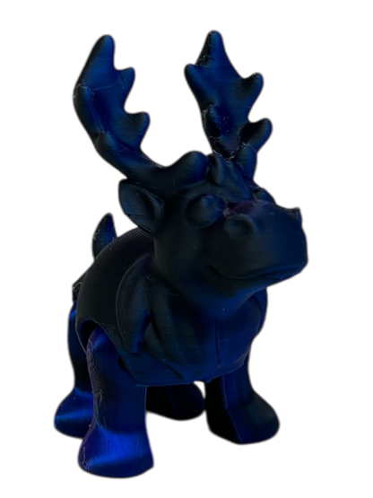 Bruce The Moose - Purple  / Blue Color