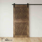 Diamond Pattern Pine Wood DIY Barn Door