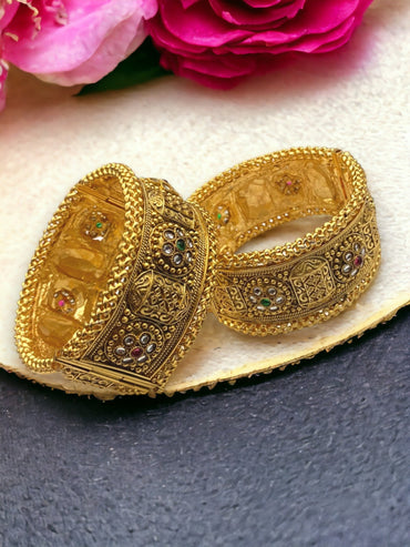 Indian Gold-Plated Bangles for Women