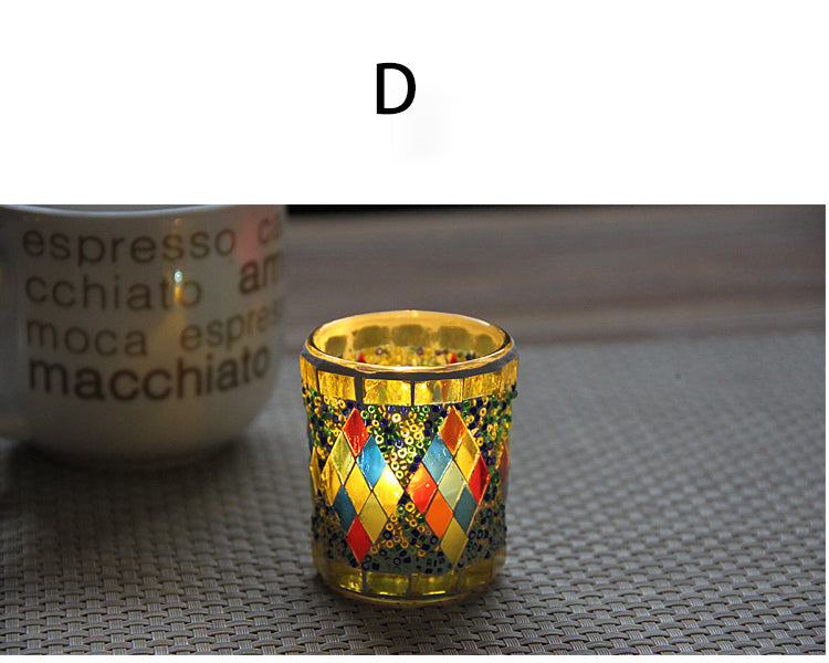 Handmade Votive Centerpiece Glass Candle Holders