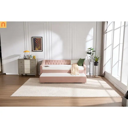 Twin Platform Bed Solid Pine White 2 Storage Drawers 77.4in