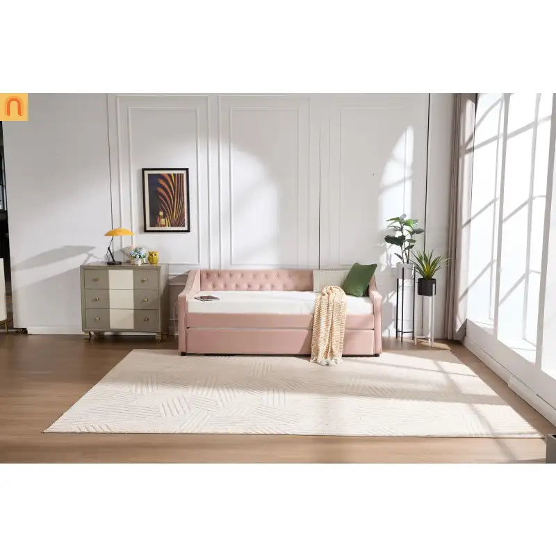 Twin Platform Bed Solid Pine White 2 Storage Drawers 77.4in