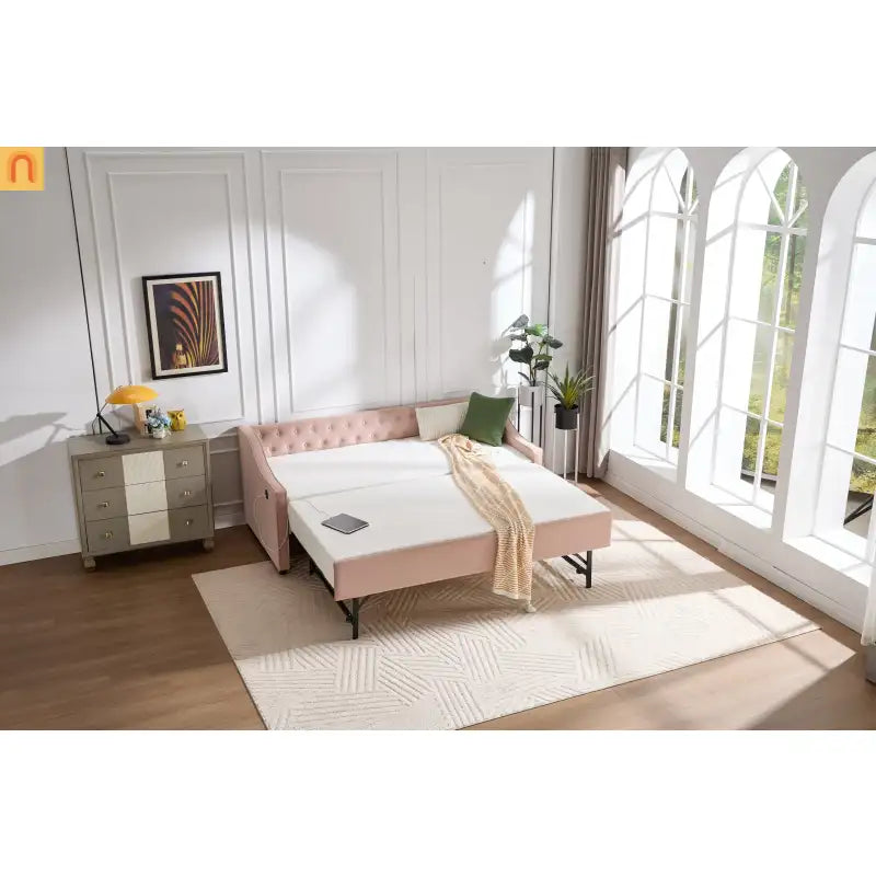 Twin Platform Bed Solid Pine White 2 Storage Drawers 77.4in