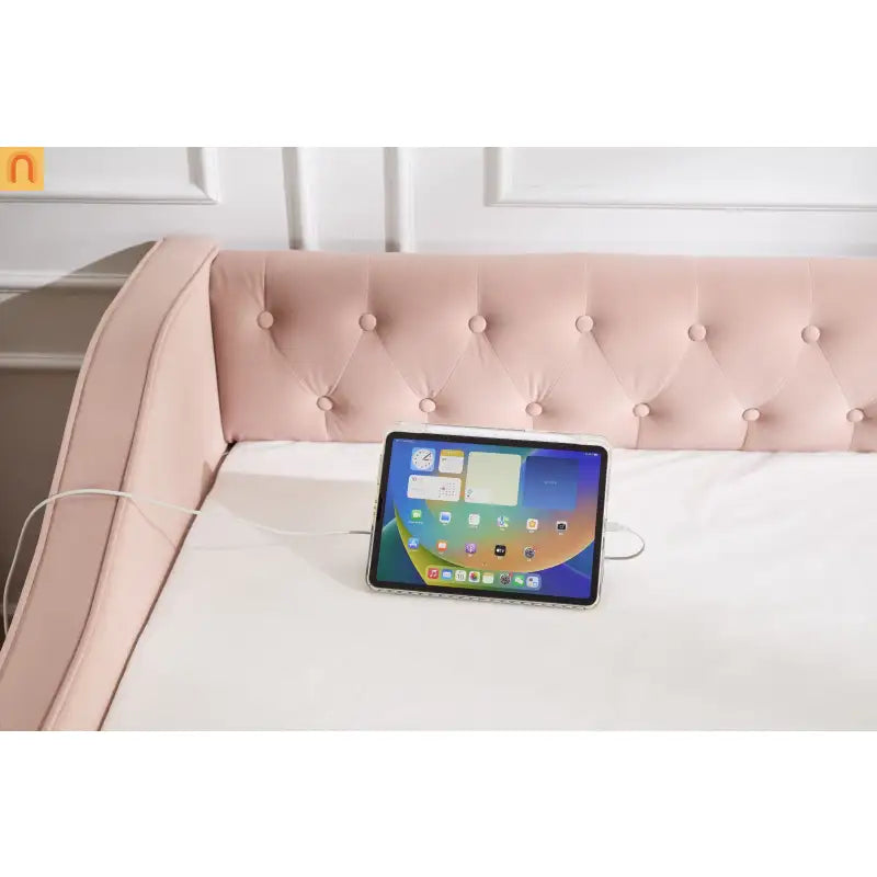 Twin Platform Bed Solid Pine White 2 Storage Drawers 77.4in