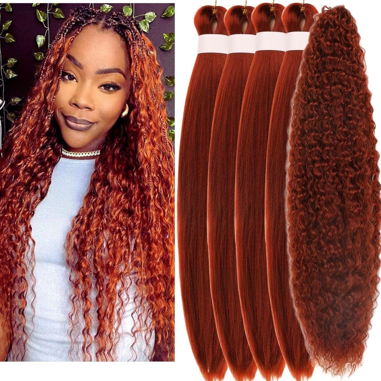 Bohemian Braided Hair Braid Set For Women