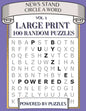 News Stand Circle a Word Vol.1: Large Print 100 Random Puzzles - Paperback
