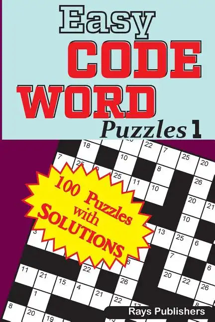 Easy CODE WORD Puzzles - Paperback