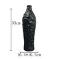 Simple Modern Black And White Geometric Ceramic Vase Ornaments