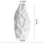 Simple Modern Black And White Geometric Ceramic Vase Ornaments