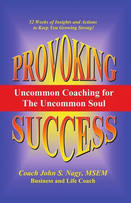 Provoking Success - Uncommon Coaching for the Uncommon Soul - Paperback