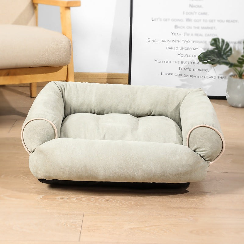 New Dog Bed Sleeping Sofa Pet Winter Warm House
