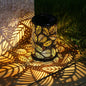 Solar Wrought Iron Hollow Lantern European Style