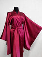 Women's Casual Wide Sleeve Plus Size Cardigan Robe