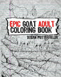 Epic Goat Adult Coloring Book - Paperback