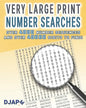 Very Large Print Number Searches: Over 4000 number sequences and over 40000 digits to find! - Paperback
