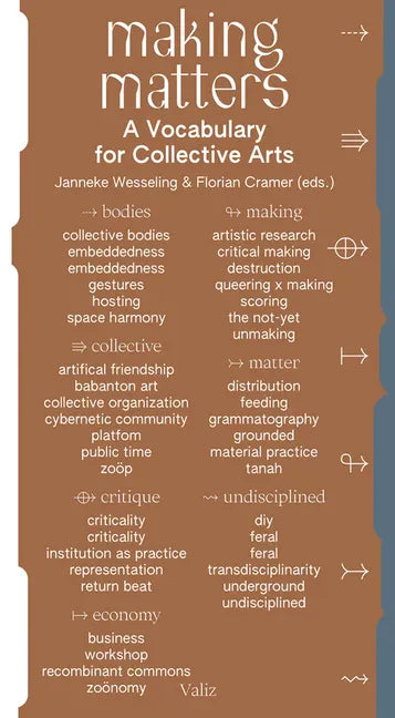 Making Matters: A Vocabulary for Collective Arts - Paperback