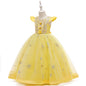 Banquet Evening Dress Girl Princess Tutu Little Host Performance Costume