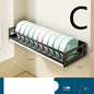 Perforation-free Wall-mounted Knife Storage Rack For Kitchen