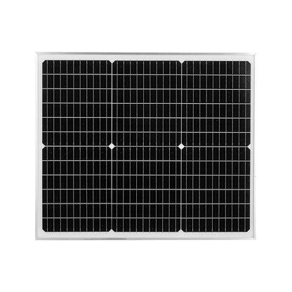 50W 12V Solar Battery Trickle Charger, MPPT Controller, IP65, for Car Boat RV