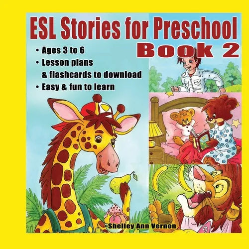 ESL Stories for Preschool: Book 2 - Paperback
