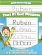 Ruben Letter Tracing for Kids Trace my Name Workbook: Tracing Books for Kids ages 3 - 5 Pre-K & Kindergarten Practice Workbook - Paperback