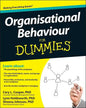Organisational Behaviour for Dummies - Paperback