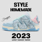 Breathable Versatile Niche Original Leisure Board Shoes Thick Bottom Non-slip