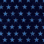 Blue Rugged Stars Route 66 Cotton 44"/45" Fabric Per Yard