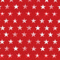 Red Rugged Stars Route 66 Cotton 44"/45" Fabric Per Yard