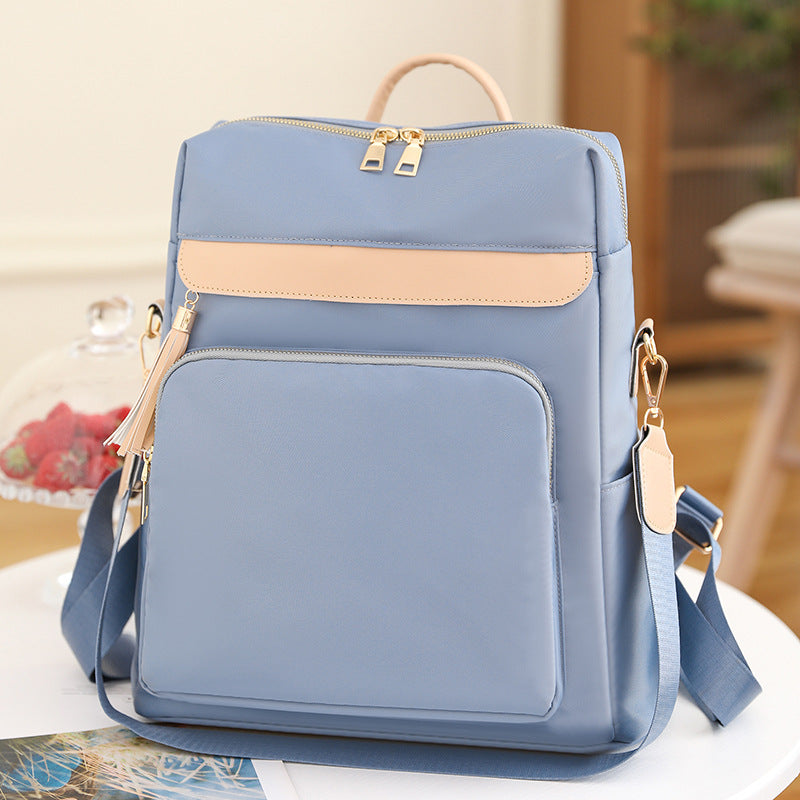 Nylon Anti-Theft Casual Dual-Use Backpack