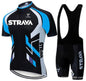 Jersey Sets Red Bicycle Short Sleeve Cycling Clothing Bike Cycling Jersey Bib Shorts