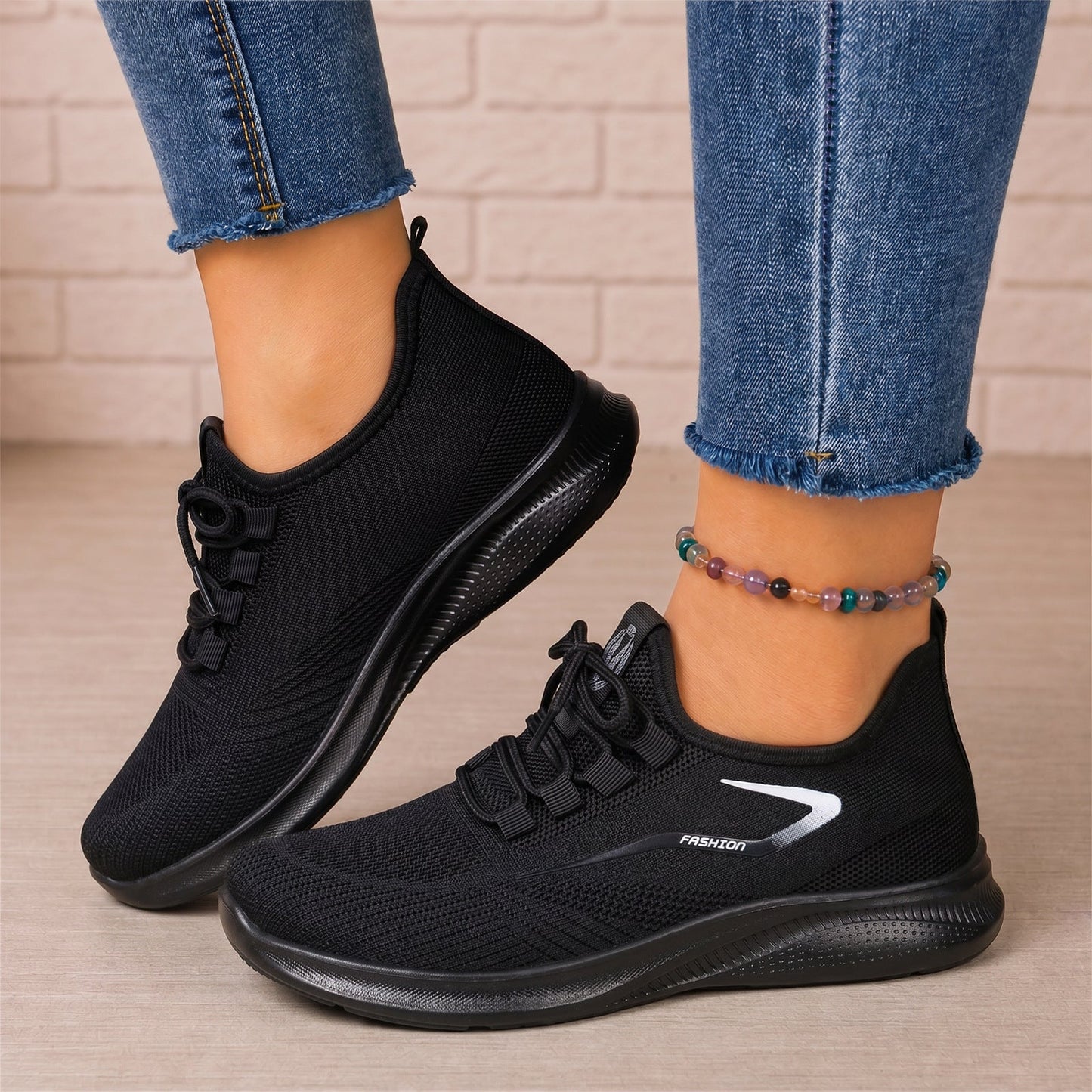 Breathable Casual Flat Walking Shoes