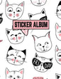 Sticker Album: Sticker Activity Book Permanent Sticker Book 8.5 x 11 Large - Paperback