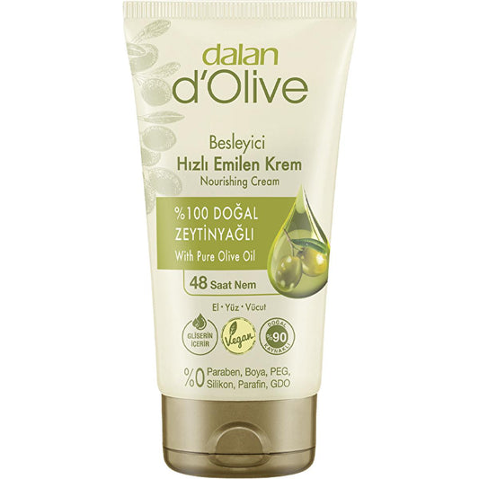 Dalan D'Olive Moisturizing Cream - Non-Greasy, Long-Lasting Hydration for All Skin Types