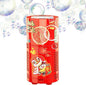 Fireworks Bubble Machine With 80ml Bubble Solution, Portable Automatic Bubble Machine With Lights And Closeable Music, Bubble Maker Toys For Kids Outside Activities Parties Wedding Christmas