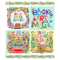 Multi Books Are Magic 36" Panel