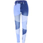 New Two-color Patchwork Casual Pants