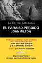 El Paraiso Perdido de John Milton, Coleccion La Critica Literaria Por El Celebre Critico Literario Juan Bautista Bergua, Ediciones Ibericas - Paperback