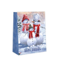 Traditional Small Gift Bag - Snow Family