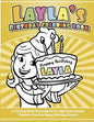 Layla's Birthday Coloring Book Kids Personalized Books: A Coloring Book Personalized for Layla that includes Children's Cut Out Happy Birthday Posters - Paperback