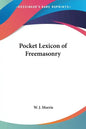 Pocket Lexicon of Freemasonry - Paperback